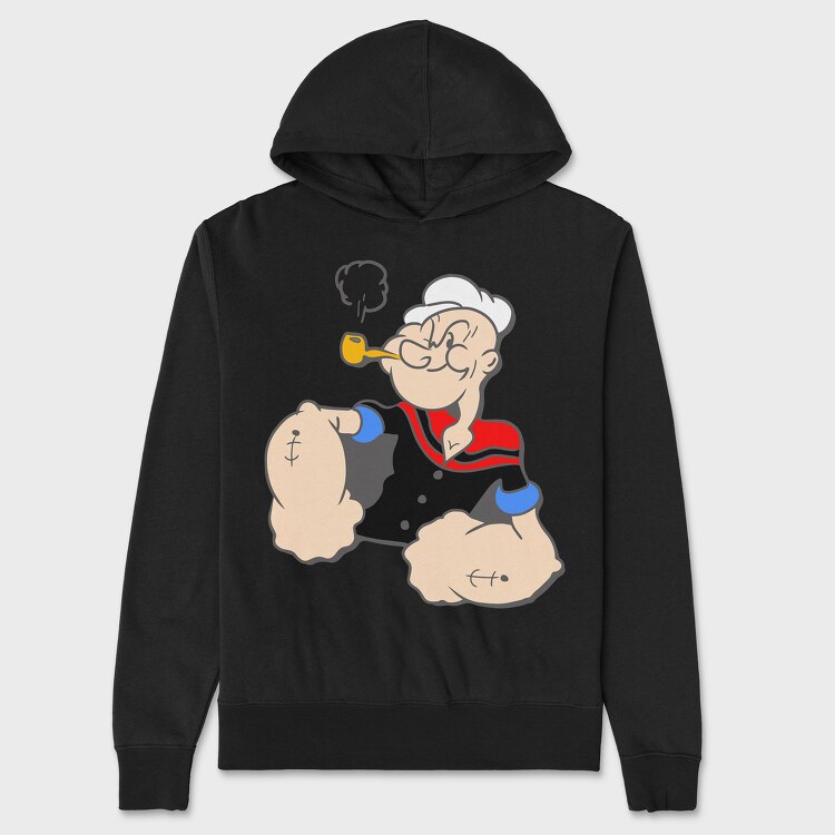 Popeye 16, Unisex Men's Hoodie