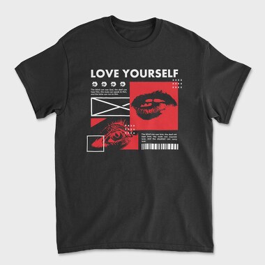 Love Yourself 2, Unisex Men's T-Shirt