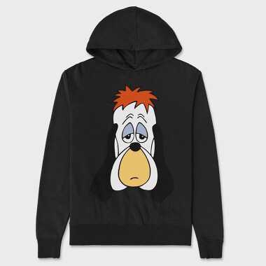 Cartoon Retro Droopy 1, Unisex Men's Hoodie