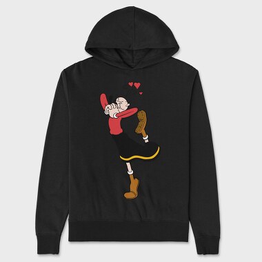Popeye 25, Unisex Men's Hoodie