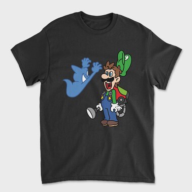 Luigi Scream 3, Unisex Men's T-Shirt