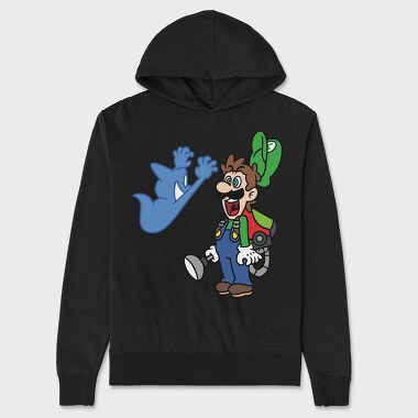 Luigi Scream 3, Унисекс Мъжко Суичър