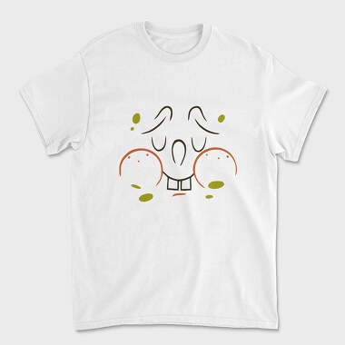 SpongeBob face 1, Unisex Men's T-Shirt