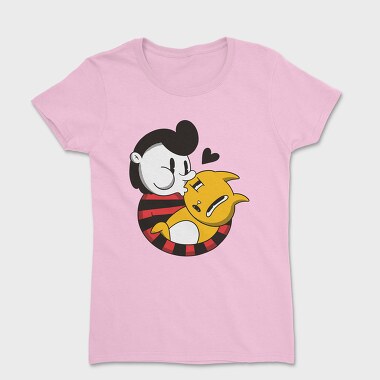 Cat Hug, Women's T-Shirt
