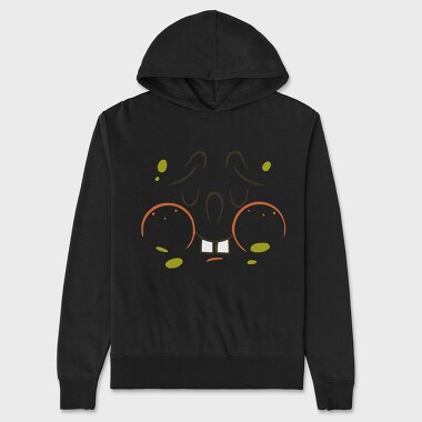 SpongeBob face 1, Unisex Men's Hoodie