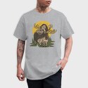 Llama Chewing, Unisex Men's T-Shirt