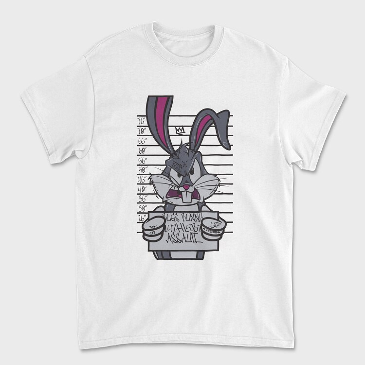 Prisoner Bugs Bunny, Унисекс Мъжка Тениска