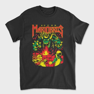 Mariobros, Unisex Men's T-Shirt