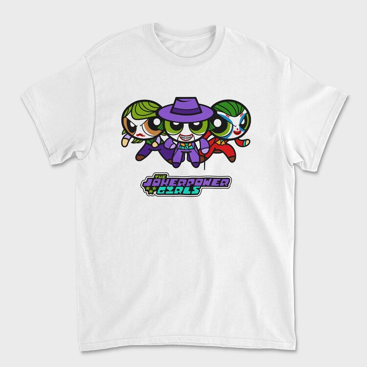 The Powerpuff Girls Joker, Unisex Men's T-Shirt