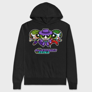 Унисекс Мъжко Суичър, The Powerpuff Girls Joker
