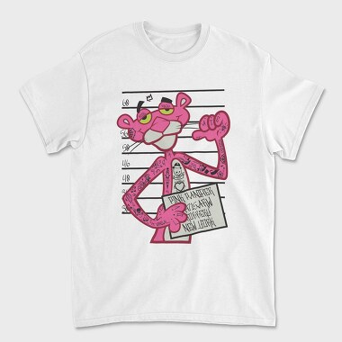 Prisoner Pink Panter, Unisex Men's T-Shirt
