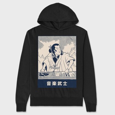 Samurai Dj, Unisex Men's Hoodie