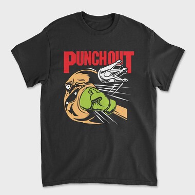 Punchout, Unisex Men's T-Shirt