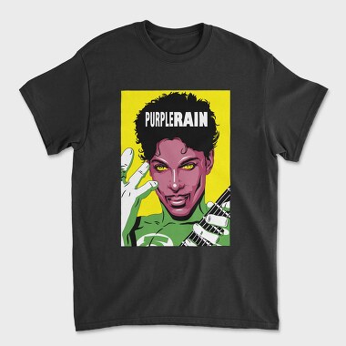Unisex Men's T-Shirt, Purple Rain