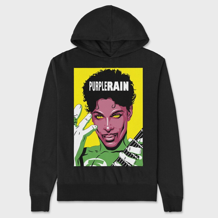 Purple Rain, Unisex Men's Hoodie