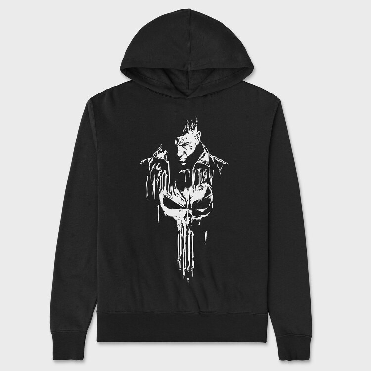 The Punisher 4, Unisex Men's Hoodie