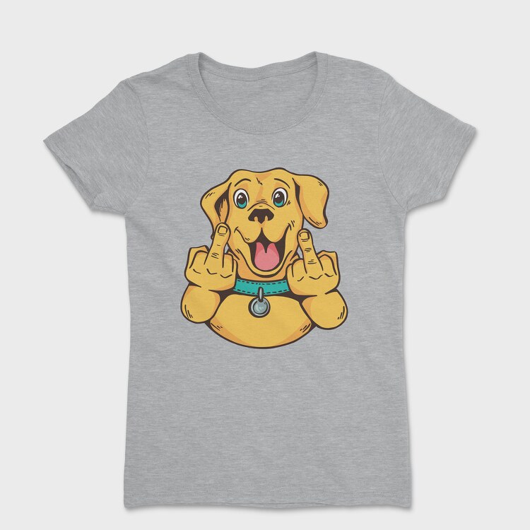 Middle Finger Labrador, Women's T-Shirt