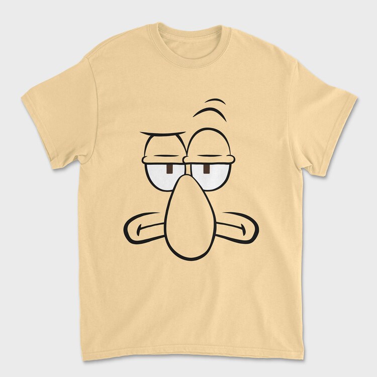 SpongeBob Faces 4, Unisex Men's T-Shirt