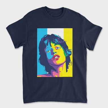 Mick Jagger, Унисекс Мъжка Тениска