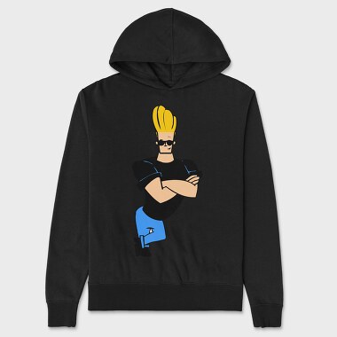 Cartoon Retro Johny Bravo 5, Унисекс Мъжко Суичър