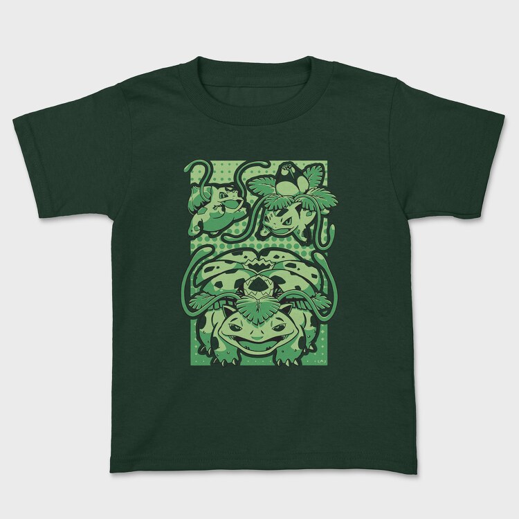 Cartoon Retro La Sirenta 3, Kids' T-Shirt