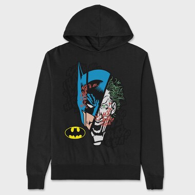 Batman Jocker, Unisex Men's Hoodie
