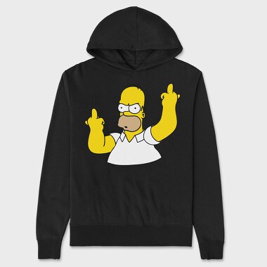 The Simpsons 17, Unisex Men's Hoodie