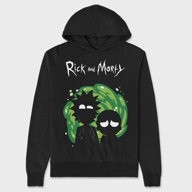 Rick and Morty 17, Unisex Men's Hoodie