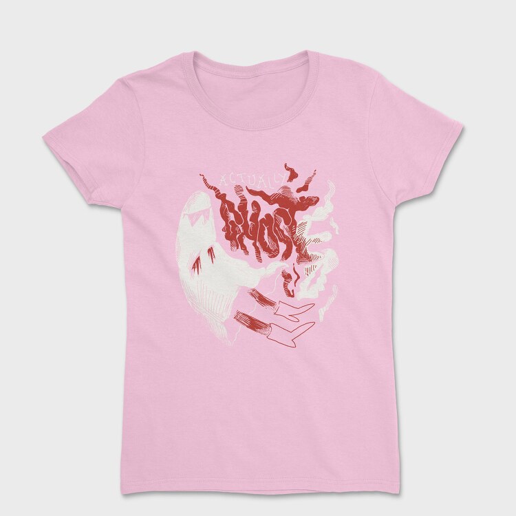 Woman Comic Knife, Unisex Men's T-Shirt