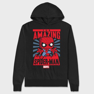 Funko Marvel spider man, Unisex Men's Hoodie