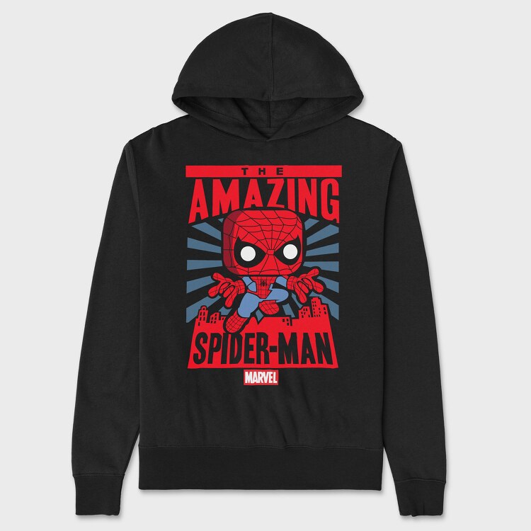 Funko Marvel spider man, Унисекс Мъжко Суичър