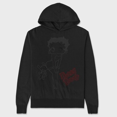 Betty Boop 68, Unisex Men's Hoodie