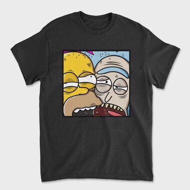 Rick and Morty 3, Унисекс Мъжка Тениска