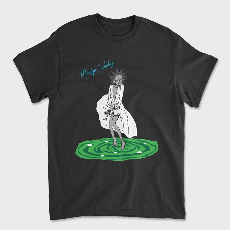 Rick and Morty 50, Унисекс Мъжка Тениска
