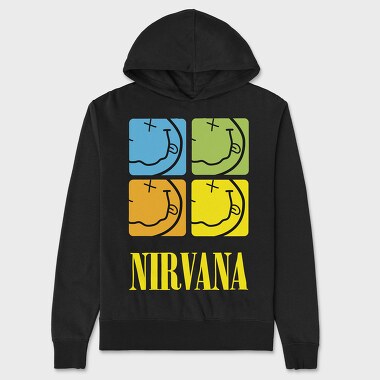 Nirvana 3, Unisex Men's Hoodie