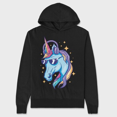 Shiny Unicorn, Unisex Men's Hoodie