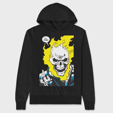 Ghost Rider 7, Unisex Men's Hoodie