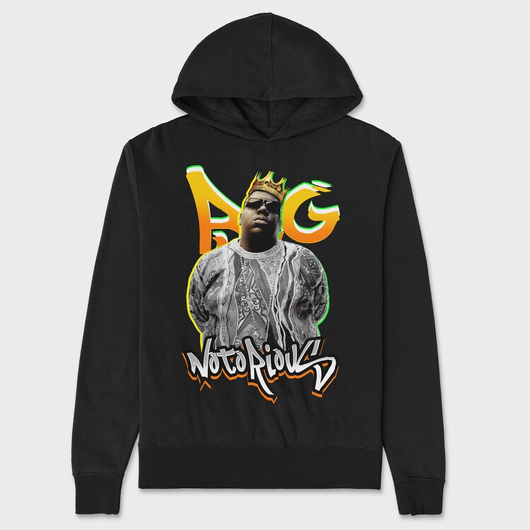 Notorious Big 3, Unisex Men's Hoodie