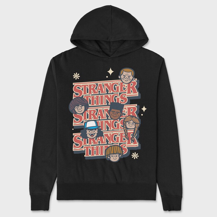 Stranger Things 8, Унисекс Мъжко Суичър