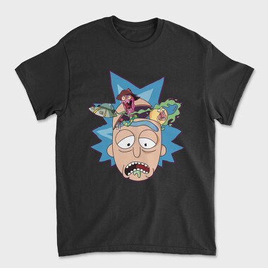 Унисекс Мъжка Тениска, Rick and Morty 7
