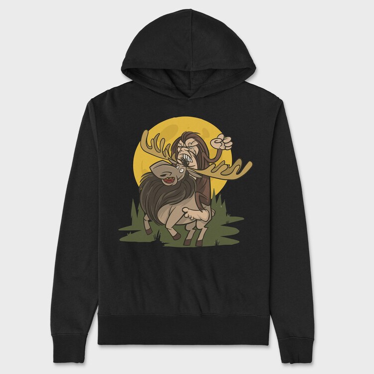 Bigfoot, Unisex Men's Hoodie