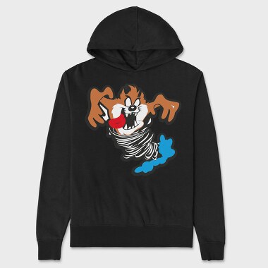 Cartoon Retro Tazmania 4, Unisex Men's Hoodie