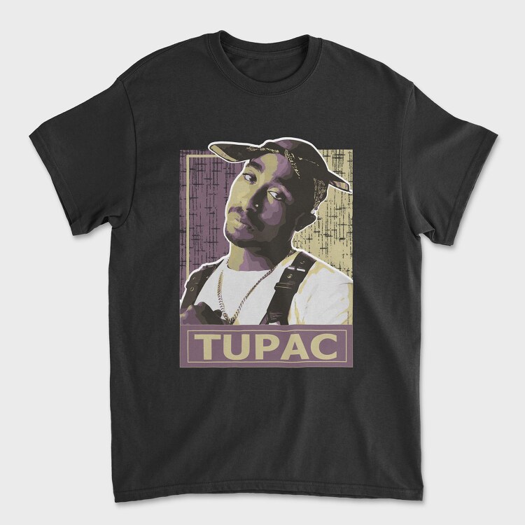 Tupac 2, Унисекс Мъжка Тениска