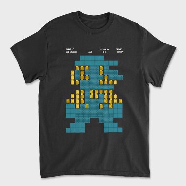 Super Mario 17, Unisex Men's T-Shirt