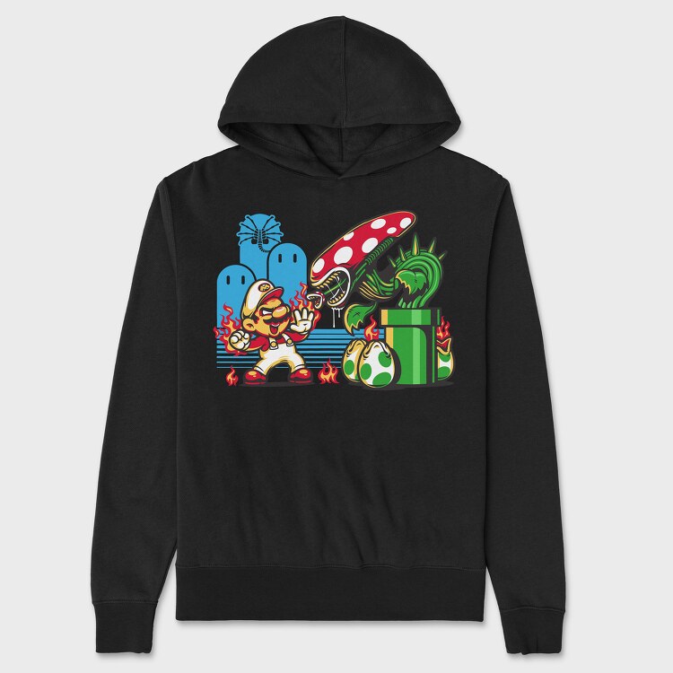 Super Mario 18, Unisex Men's Hoodie