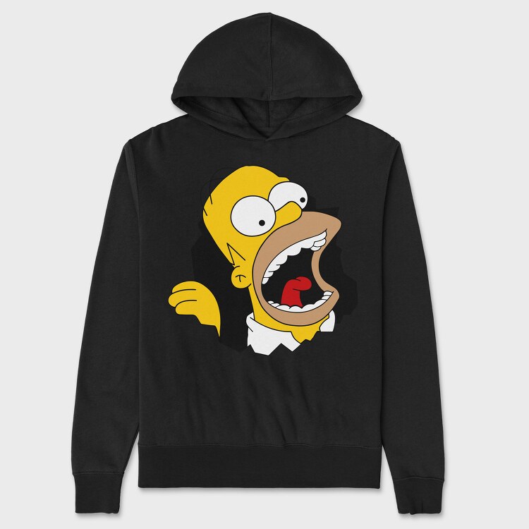 Homer Simpson 2, Unisex Men's Hoodie