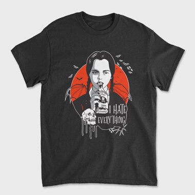 I Hate Everything Merlina, Unisex Men's T-Shirt