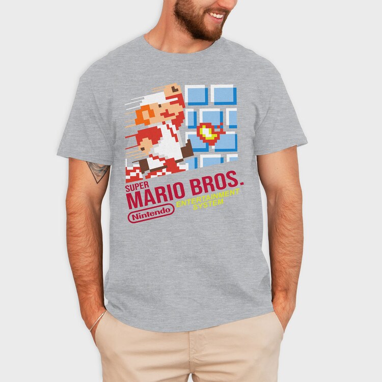 Super Mario 64, Unisex Men's T-Shirt