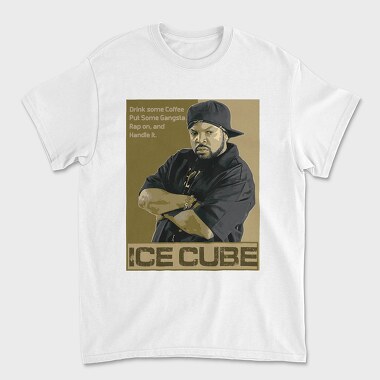 Unisex Men's T-Shirt, Ice Cube