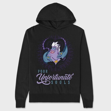 Villanas Disney Ursula A, Unisex Men's Hoodie